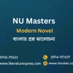 Masters Modern Novel